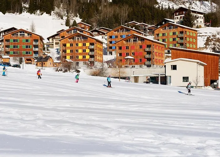 Üdülőpark Reka-feriendorf Disentis